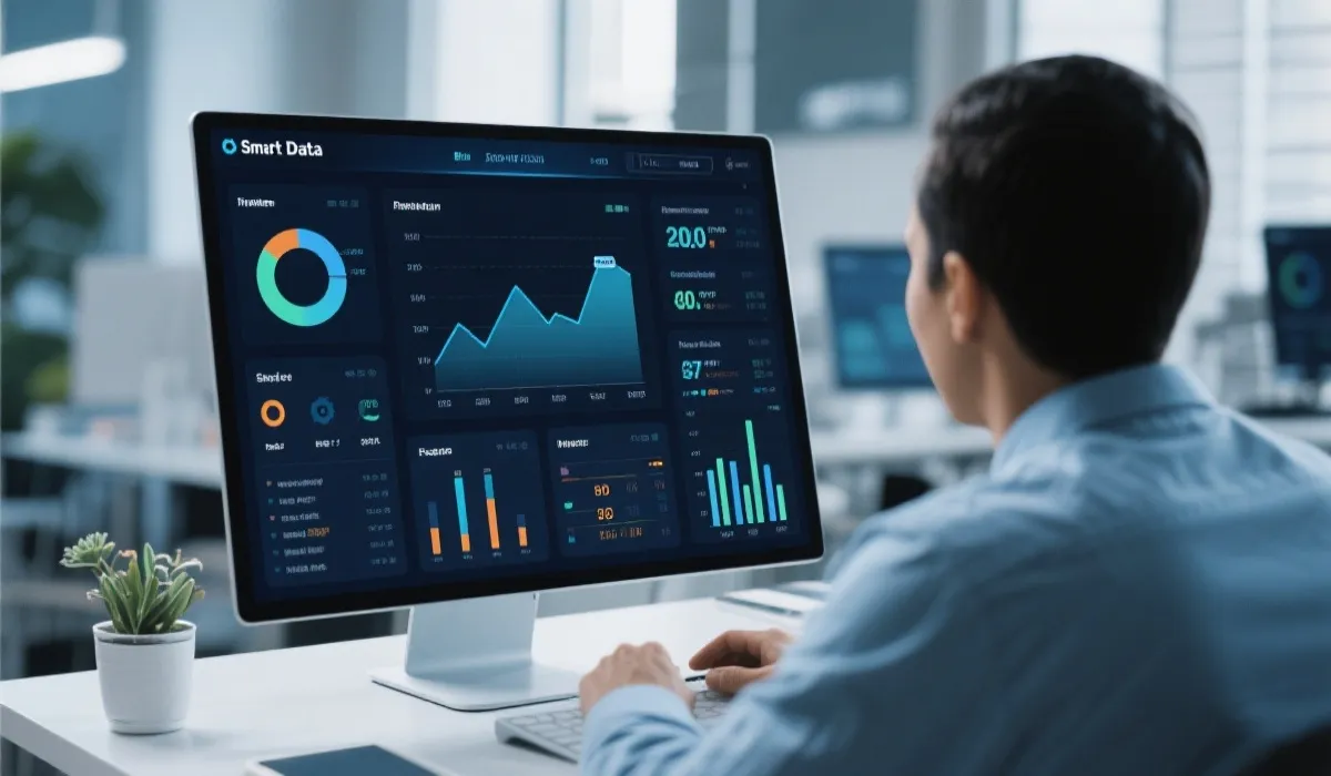 数据看板示意图